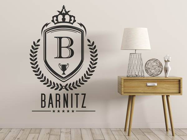 Wandtattoo Barnitz Wappen