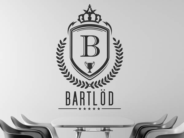 Wandtattoo Bartlöd Wappen