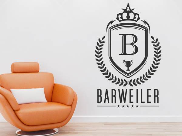 Wandtattoo Barweiler Wappen