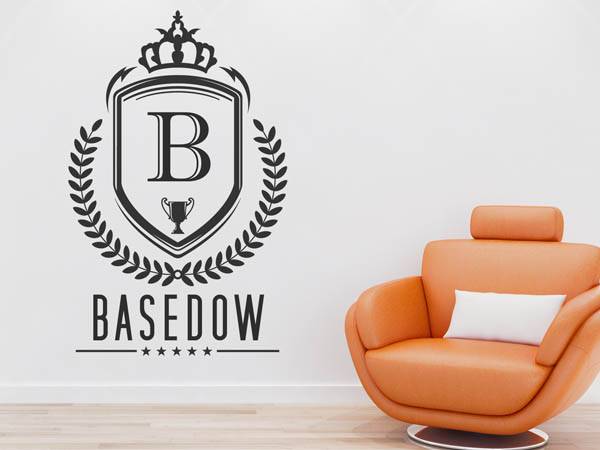 Wandtattoo Basedow Wappen