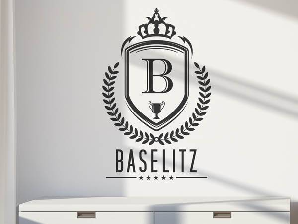 Wandtattoo Baselitz Wappen