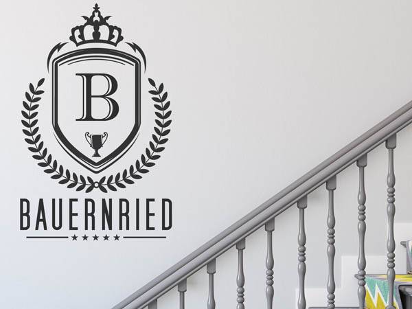 Wandtattoo Bauernried Wappen