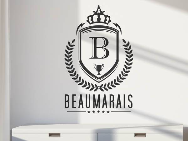 Wandtattoo Beaumarais Wappen