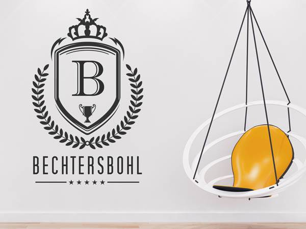 Wandtattoo Bechtersbohl Wappen