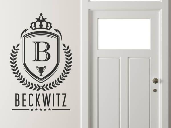 Wandtattoo Beckwitz Wappen