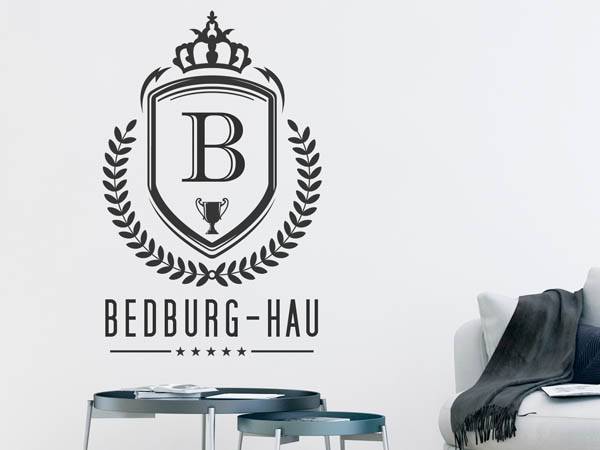 Wandtattoo Bedburg-Hau Wappen