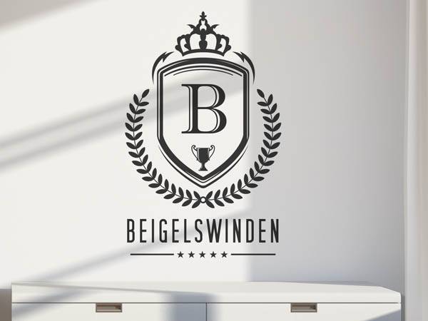 Wandtattoo Beigelswinden Wappen