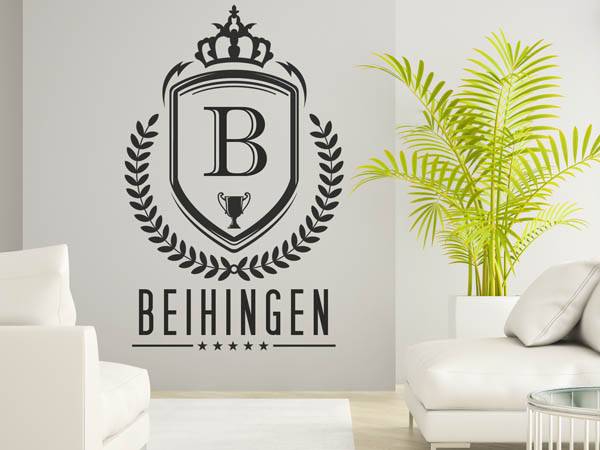 Wandtattoo Beihingen Wappen