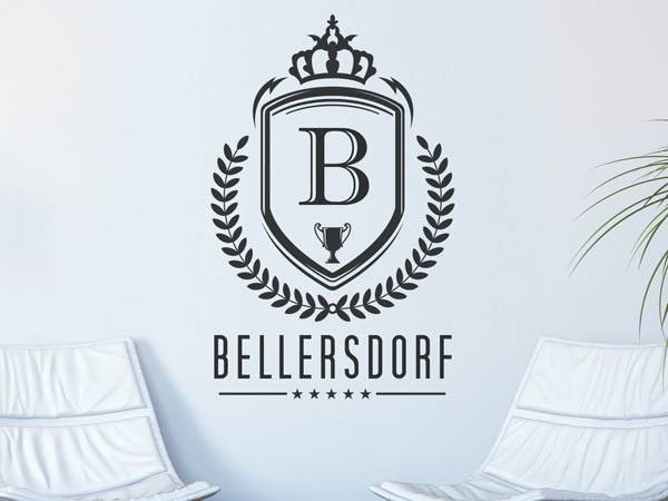 Wandtattoo Bellersdorf Wappen