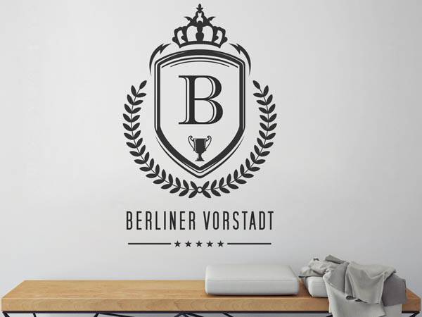 Wandtattoo Berliner Vorstadt Wappen