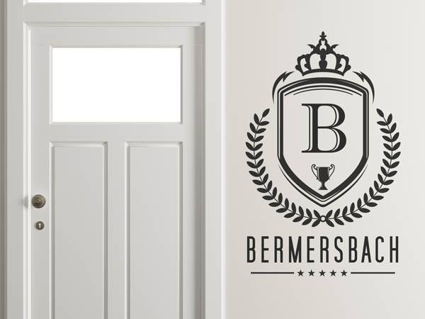 Wandtattoo Bermersbach Wappen