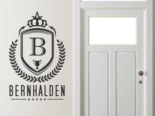 Wandtattoo Bernhalden Wappen
