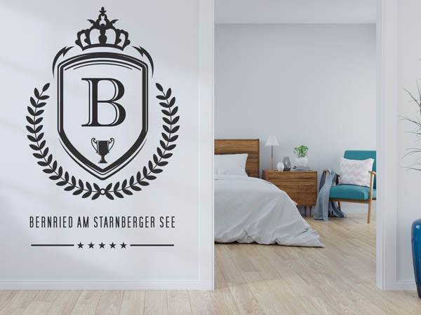 Wandtattoo Bernried am Starnberger See Wappen