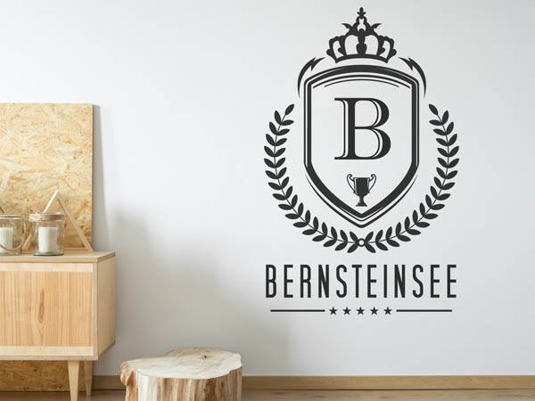 Wandtattoo Bernsteinsee Wappen