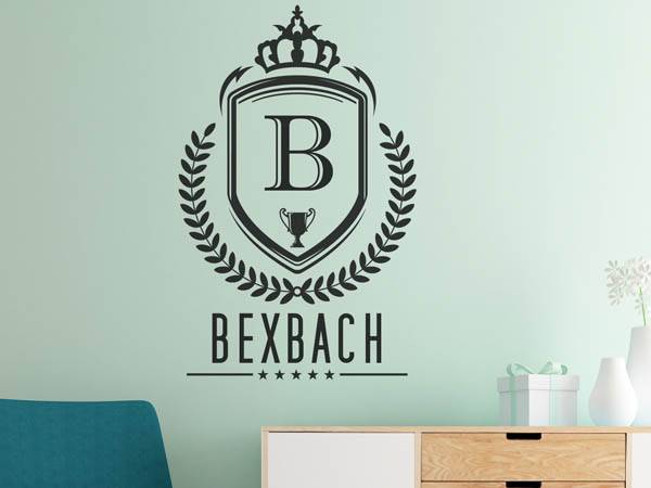 Wandtattoo Bexbach Wappen