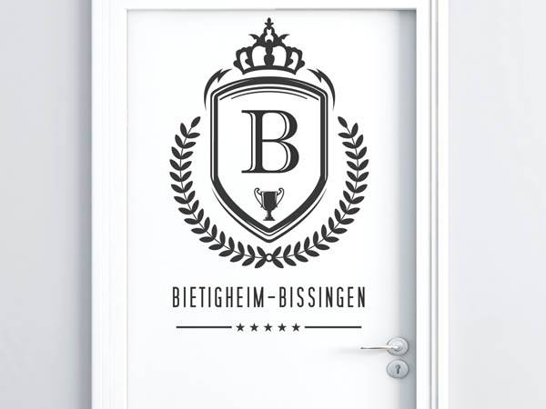 Wandtattoo Bietigheim-Bissingen Wappen