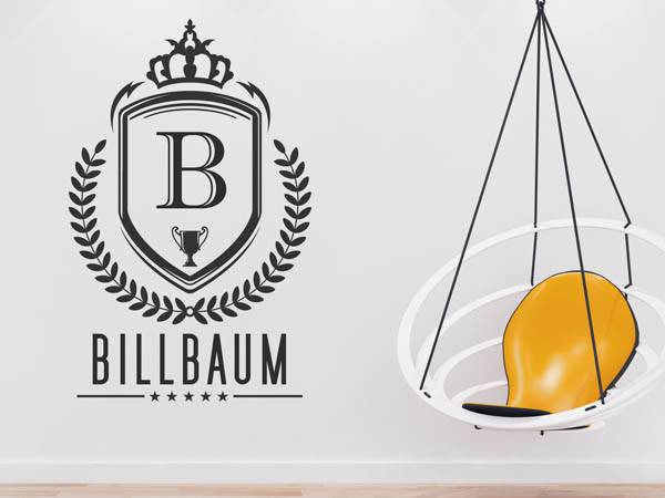 Wandtattoo Billbaum Wappen