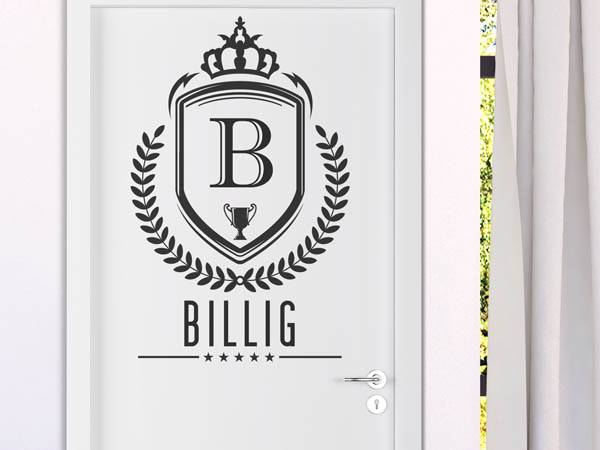 Wandtattoo Billig Wappen