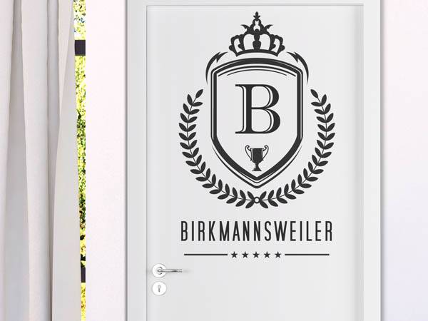 Wandtattoo Birkmannsweiler Wappen