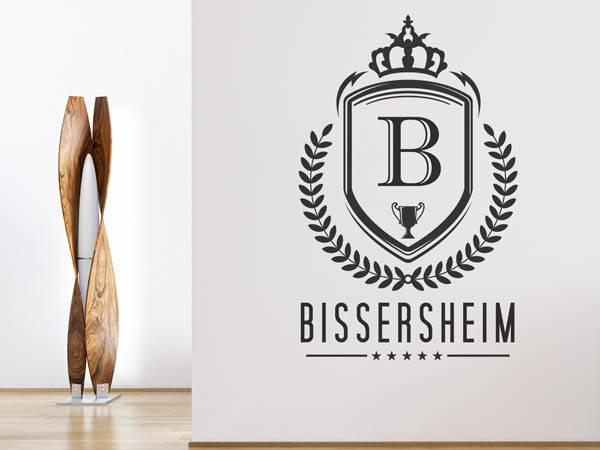 Wandtattoo Bissersheim Wappen