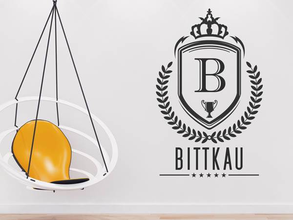 Wandtattoo Bittkau Wappen