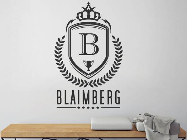 Wandtattoo Blaimberg Wappen