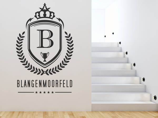 Wandtattoo Blangenmoorfeld Wappen