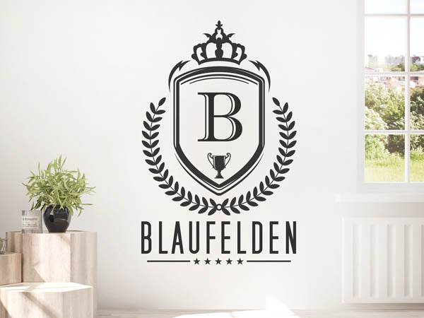 Wandtattoo Blaufelden Wappen