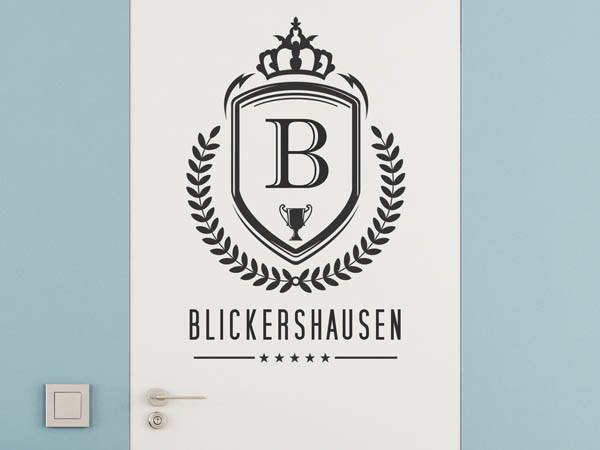 Wandtattoo Blickershausen Wappen