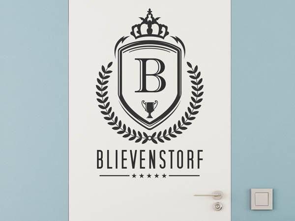 Wandtattoo Blievenstorf Wappen