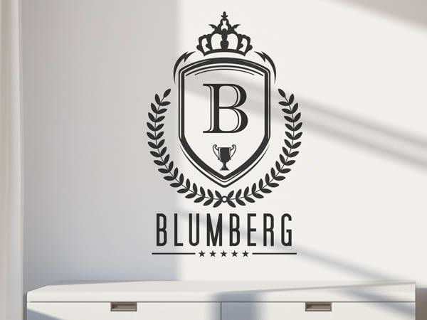 Wandtattoo Blumberg Wappen