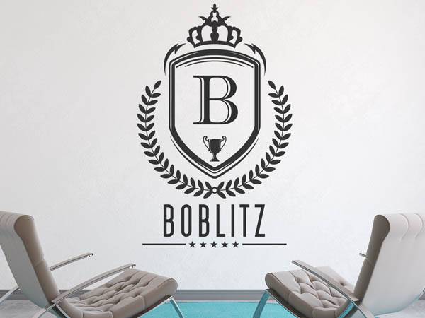 Wandtattoo Boblitz Wappen