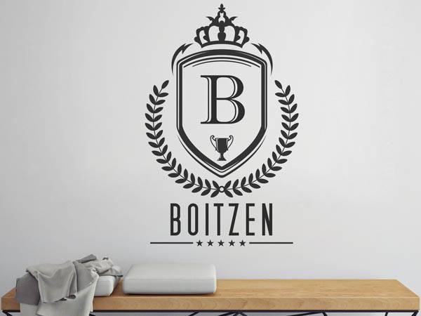 Wandtattoo Boitzen Wappen