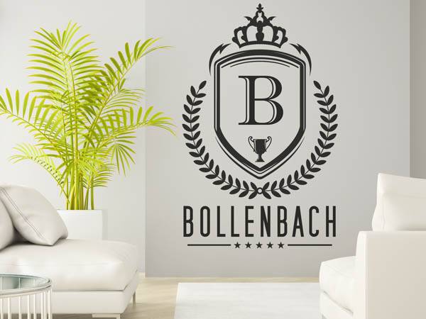 Wandtattoo Bollenbach Wappen