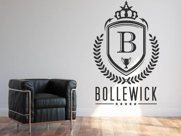 Wandtattoo Bollewick Wappen