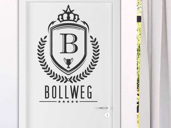 Wandtattoo Bollweg Wappen