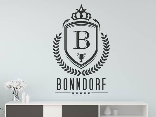 Wandtattoo Bonndorf Wappen