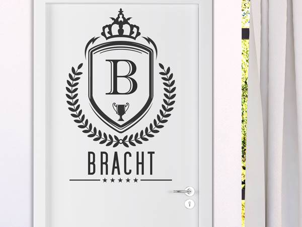 Wandtattoo Bracht Wappen