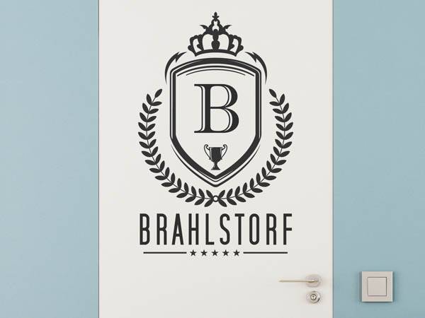 Wandtattoo Brahlstorf Wappen