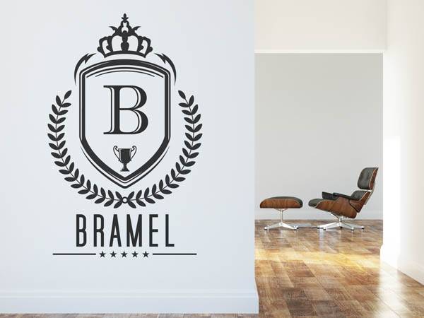 Wandtattoo Bramel Wappen