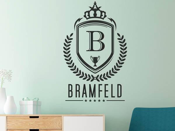 Wandtattoo Bramfeld Wappen