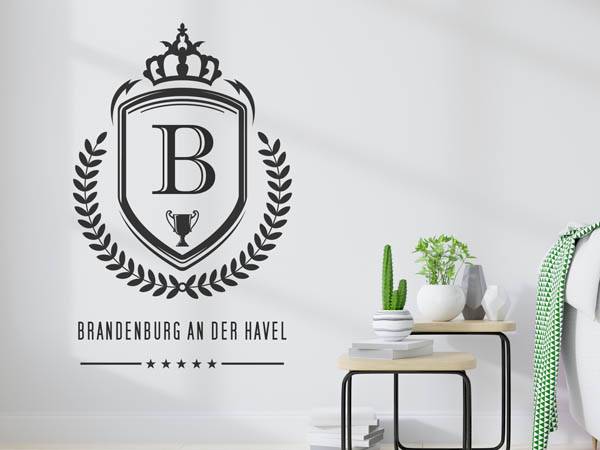 Wandtattoo Brandenburg an der Havel Wappen