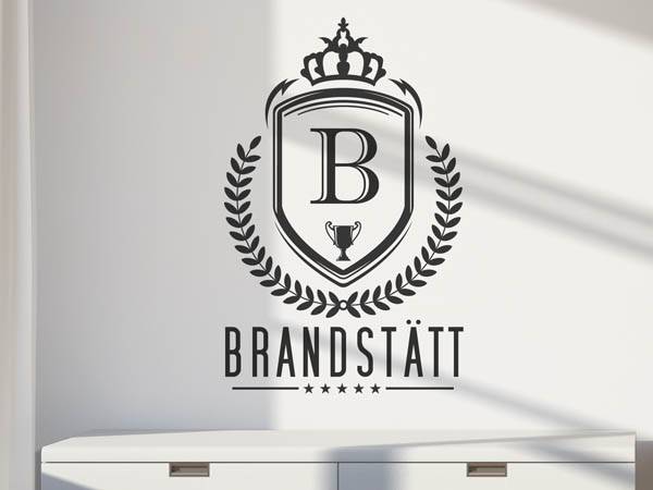 Wandtattoo Brandstätt Wappen