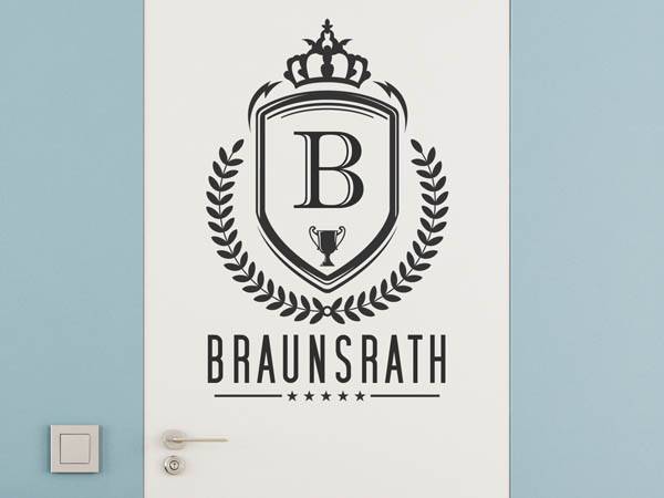 Wandtattoo Braunsrath Wappen