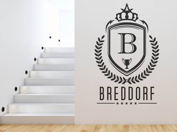 Wandtattoo Breddorf Wappen