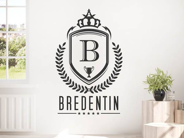 Wandtattoo Bredentin Wappen