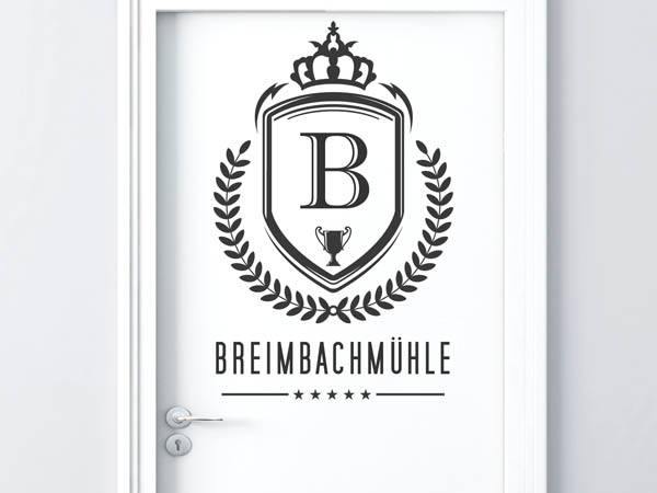 Wandtattoo Breimbachmühle Wappen