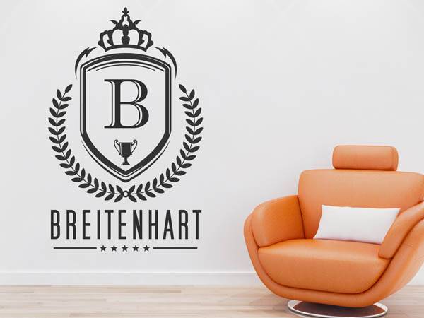 Wandtattoo Breitenhart Wappen
