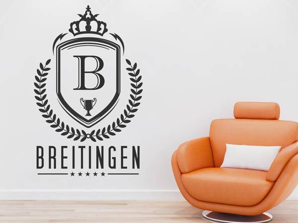Wandtattoo Breitingen Wappen