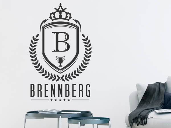 Wandtattoo Brennberg Wappen